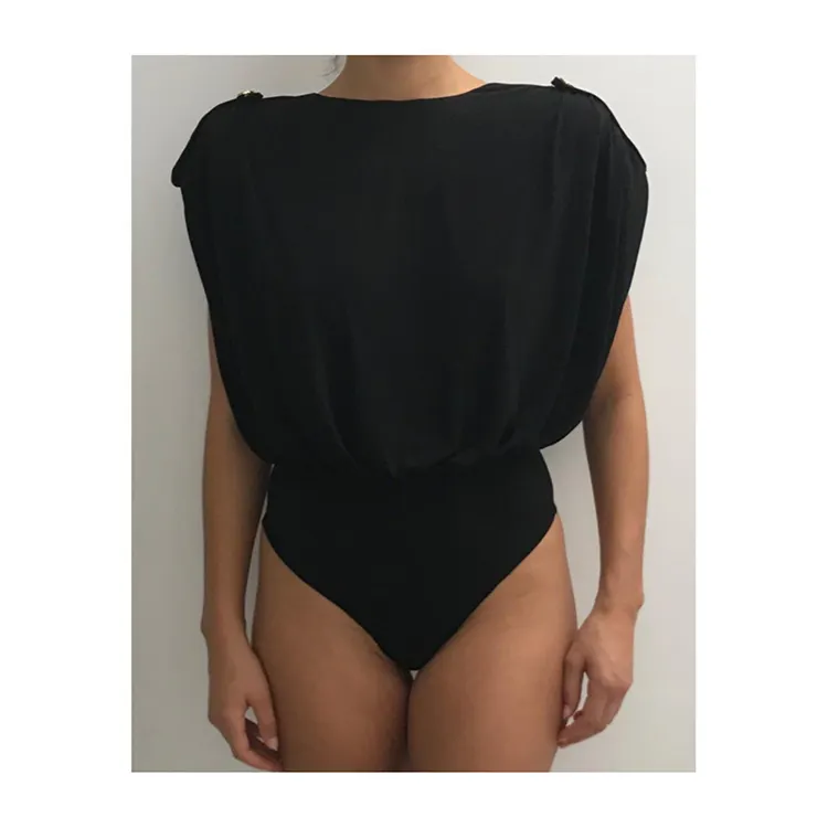 Factory Price OEM Hot Selling Casual Ladies Backless Bodysuit Version For Women