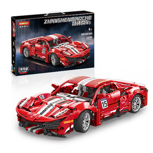 Moyu 1324 Pcs High-Tech 1:14 Super Sport Auto Model Bouwstenen Geschenken Speelgoed Voor Kinderen - Product Image 1