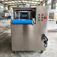 Hoge Efficiëntie Vers Vlees Snijmachine Uniforme Rundvlees Kip Snijder Zware Kwaliteit Snijmachine voor Voedselverwerkingsbedrijven