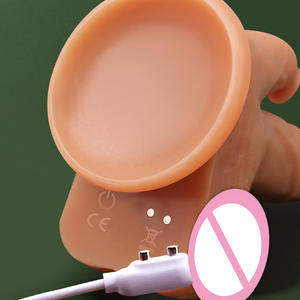 Super Realistische Zachte Grote Dildo Goedkope Kleine Penis Siliconen Zuignap Vibrator Dick Anale Seksspeeltjes Mannen Vrouwen Homo Riem Op Pik - Product Image 3