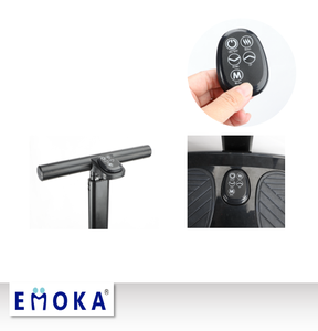 Masajeador de Pies Multifuncional, Plataforma Vibratoria con Control de Tiempo y Control Remoto Inalámbrico, Negro - Product Image 3