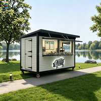 Conteneur personnalisable et extensible pour café, restaurant, épicerie, supermarché, hôtel