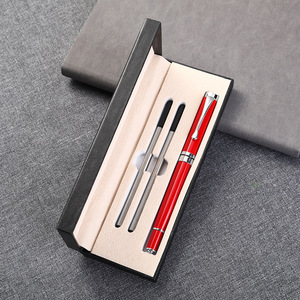 Juego de 2 bolígrafos de regalo de cumpleaños de negocios <span class=keywords><strong>con</strong></span> recarga adicional personalizados, bolígrafos bonitos ejecutivos elegantes <span class=keywords><strong>con</strong></span> caja de regalo - Product Image 6