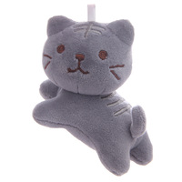 Poupée japonaise HAPiNS à trois fleurs, petit chat mignon, porte-clés en peluche, cadeau d'anniversaire pour filles ou copines