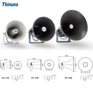 Thinuna HS-15B/30B/50B Chuyên Nghiệp PA Địa Chỉ Công Cộng Hệ Thống Âm Thanh Không Thấm Nước IP66 50W 30W Nhôm Sừng Loa Cho Nhà Thờ - Product Image 4