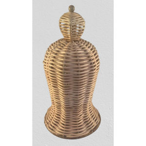 Organisateur de salle de bain en fer et en rotin de haute qualité pour la décoration en gros à prix de gros - Product Image 1