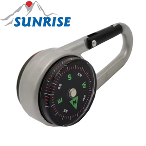 83004 # Kẽm hợp kim Carabiner Keychain với Mini la bàn Nhiệt kế con trỏ quay số & Thiết kế di động cho cuộc phiêu lưu ngoài trời - Product Image 4
