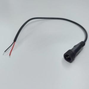 Connecteur M12 personnalisé 2 broches IP67 Étanche Câble PVC Mâle Femelle Assemblage de rallonge 0,5m 2,4A Appareil électroménager - Product Image 6