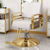 Chaises de barbier modernes en cuir Pu, chaise pivotante de beauté pour Salon de coiffure, meubles de Salon de coiffure