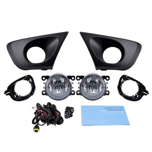 WINAUTO OE Style Juego de luces antiniebla halógenas DRL <span class=keywords><strong>Nueva</strong></span> condición para <span class=keywords><strong>RENAULT</strong></span> <span class=keywords><strong>DUSTER</strong></span> 2020 2021 <span class=keywords><strong>2022</strong></span> con interruptor de arnés de marco de lámpara antiniebla - Product Image 3