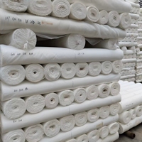 Tissu taffetas tissé 75D 210T 100% polyester pour garçons et filles, doublure légère imperméable, vente en gros d'usine