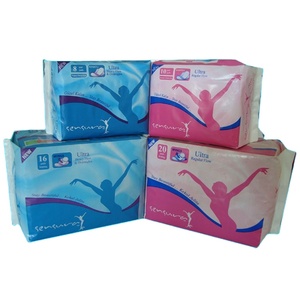 Forme ailée et <span class=keywords><strong>Super</strong></span> Absorbant Caractéristique SŒURS populaire serviettes Hygiéniques - Product Image 1