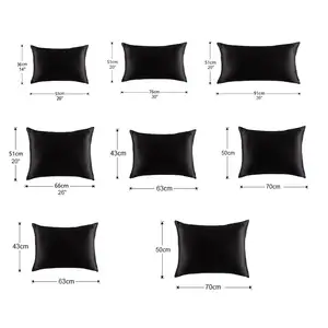 Wholesale Material 25mm 30mm Comfortable Soft Custom Logo Mulberry Silk Pillowcase For Hotel