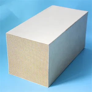 RTO/RCO Honeycomb Ceramic Thermal Storage Honeycomb Ceramic block For Heat Recovery