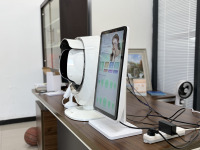 Analyseur de peau AI K57 Plus, scanner facial à 270 degrés avec sonde microscopique, appareil d'analyse de la peau pour centre esthétique et spa