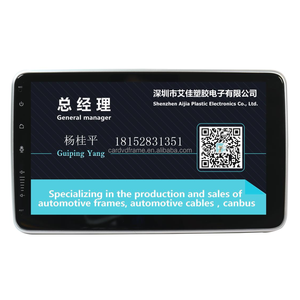 Aijia bán buôn phổ 1 DIN 9 inch Carplay Android đa phương tiện DVD <span class=keywords><strong>Player</strong></span> xoay 360 độ xe đài phát thanh - Product Image 6