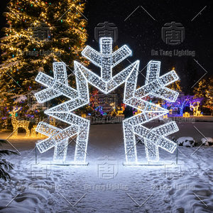 Large Christmas Arch Motif <b>Lighting</b> Outdoor LED Commercial Holiday Display - Product Image 4