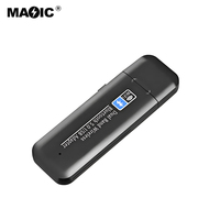 Adaptador WiFi USB 3.0 de 1300Mbps, Doble Banda 2.4G 5G, Adaptador de Red Inalámbrica BT5.0, Dongle WiFi para PC, Laptop, Computadora de Escritorio