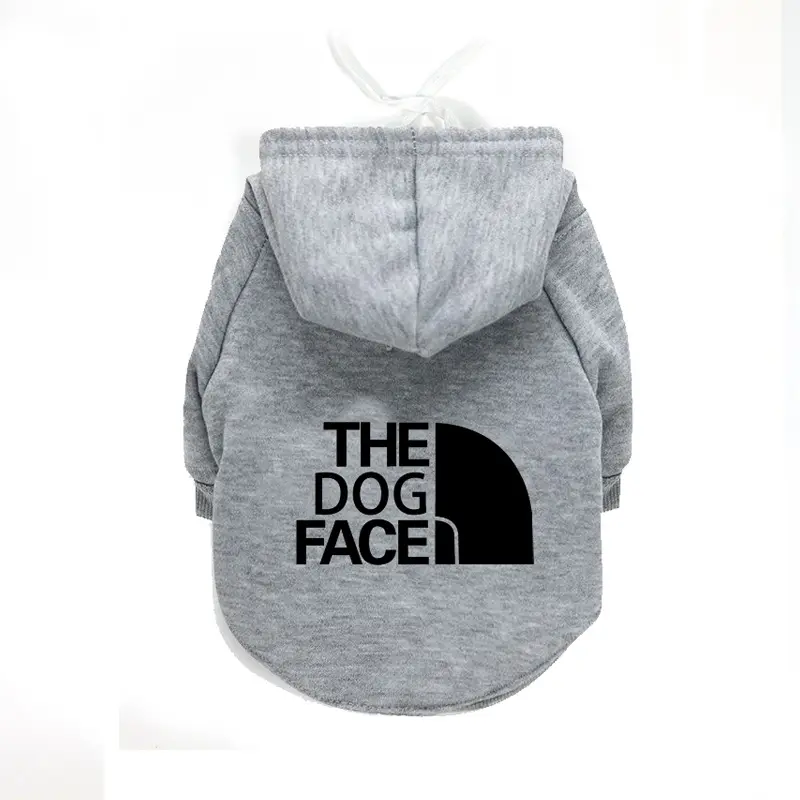 Eco-friendly Fur Design G Letter Print Design The Dog Face Fashion Luxury Pet Warm Clothes Winter Dog Coat