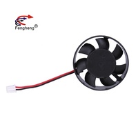 Ventilateur de refroidissement par aspiration circulaire en plastique, 4010, 5v 12v dc, diamètre 10 à 40mm