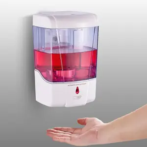 Mano Eléctrica dispensador desinfectante de espuma/líquido sensor automático dispensador de jabón