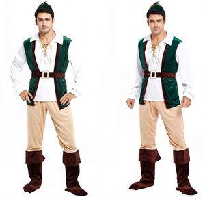 4ourcostumes Disfraces de Carnaval y Halloween de Príncipe del Bosque, Cazador, Robin Hood, Peter Pan para Hombre Adulto - Product Image 2