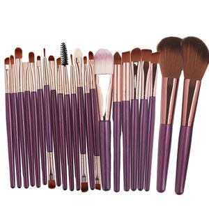 MAANGE-brochas de maquillaje profesionales, mango de plástico, 10 colores personalizados, venta al por mayor, cosméticos, juego de brochas de maquillaje - Product Image 5