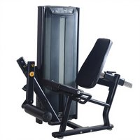 Machine professionnelle commerciale réglable pour l'extension des jambes assise - Équipement d'entraînement de force en acier, capacité 201 kg