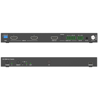 8K HDMI Switch 2 en 1 Out,4K 120Hz 3 puertos HDMI 2,1 Selector Box con control remoto API para sistema de cine en casa