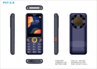 Teléfono OEM P75A 4G Teléfono resistente EE. UU./RU Versión 32 + 32MB 1800mAh Batería 2,8 Teléfono móvil de 3,0 pulgadas Teléfono con funciones resistentes