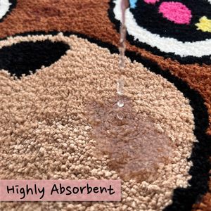 <span class=keywords><strong>Alfombra</strong></span> Hypebeast Moderna, Gruesa, de Felpa, Ecológica, de Color Sólido, Suave, Antideslizante y Lavable a Máquina para Dormitorio, Baño o Residencia Universitaria - Product Image 5