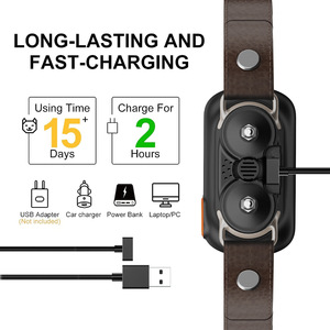 Collar de control de ladridos PetSafe recargable con vibración para entrenamiento de perros, nailon, paquete de dos - Product Image 2