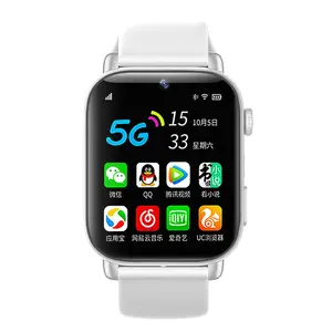 I1S akıllı saat 1.9 inç HD ekran GPS Sim kart 5g Smartwatch WIFI Video çağrı NFC ödeme GPS Android 4G S8 Ultra 5g IP67 alaşım