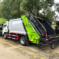 Camion compacteur de déchets Dongfeng 6CBM de Chine, utilisé pour la collecte des déchets dans l'assainissement urbain
