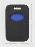 WOOWAVE Coussin de genou en mousse EVA épaisse, tapis de genouillère confortable multi-usages pour jardinier, nettoyeur, bain de bébé et lavage de voiture, prend en charge OEM et ODM