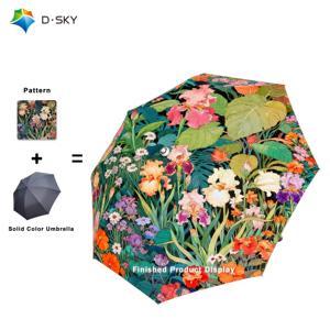 Promotional Folding Umbrella with Full Customization 100pcs Low MOQ Branded Gift for Corporate Events and Trade Shows