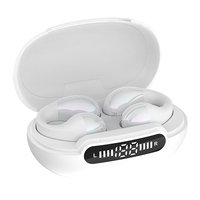 Écouteurs intra-auriculaires LX710 TWS Type-C avec clip d'oreille, longue autonomie, qualité sonore HD, sport