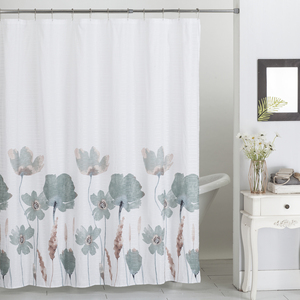 Rideau <span class=keywords><strong>de</strong></span> douche en microfibre gaufré imperméable pour salle <span class=keywords><strong>de</strong></span> <span class=keywords><strong>bain</strong></span> décor moderne baignoire imprimé rideau <span class=keywords><strong>de</strong></span> douche - Product Image 1