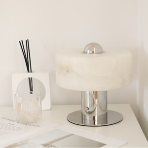 Jiawenjun – lampe de Table en marbre espagnol, éclairage LED E27, 220V, commande par interrupteur, pour salon, chambre à coucher, Villa, hôtel, décoration - Product Image 2