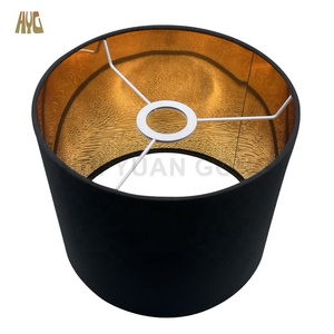 <span class=keywords><strong>Paralume</strong></span> Vintage Nero Fatto a Mano Design Moderno Copertura in Vinile per Lampada da Soffitto - Product Image 2