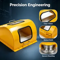 Protection personnalisée en acier inoxydable pour machines, enclos de sécurité, découpe laser EDM, protection pour usinage par électroérosion, OEM