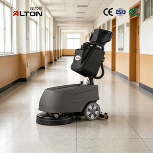 Autolaveuse électrique silencieuse Alton A1 à conducteur marchant à pied, laveuse <span class=keywords><strong>de</strong></span> tapis industrielle à batterie pour zones à forte sensibilité au bruit - Product Image 4