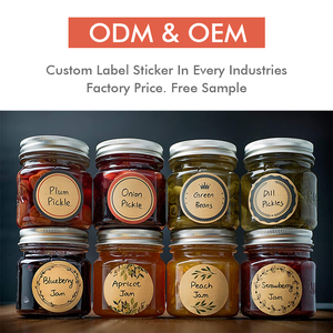 Beauty Private Kraft Pattern Label Jar Sweet Sweat Suits Labels For Honey - Product Image 2