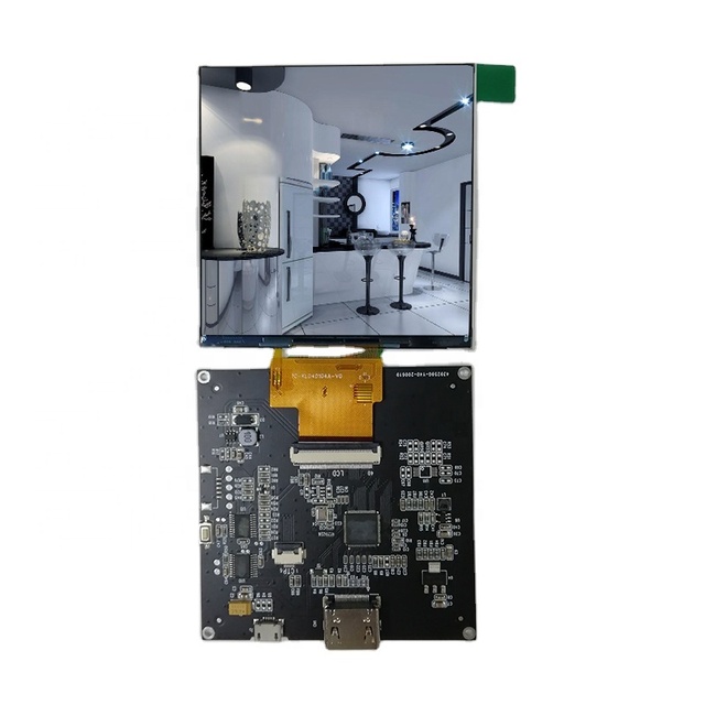 OEM ODM 3.95 inch 480*480 IPS with HD MI board tft panel module screen diy 4 inch square lcd display