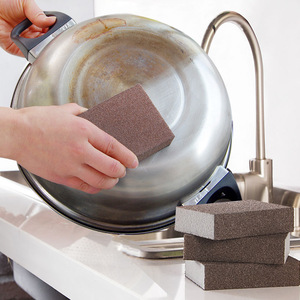 Éponge abrasive en nano-diamant, forme rectangulaire, pour le nettoyage de la cuisine, élimination des brûlures, de la rouille et des taches. - Product Image 2