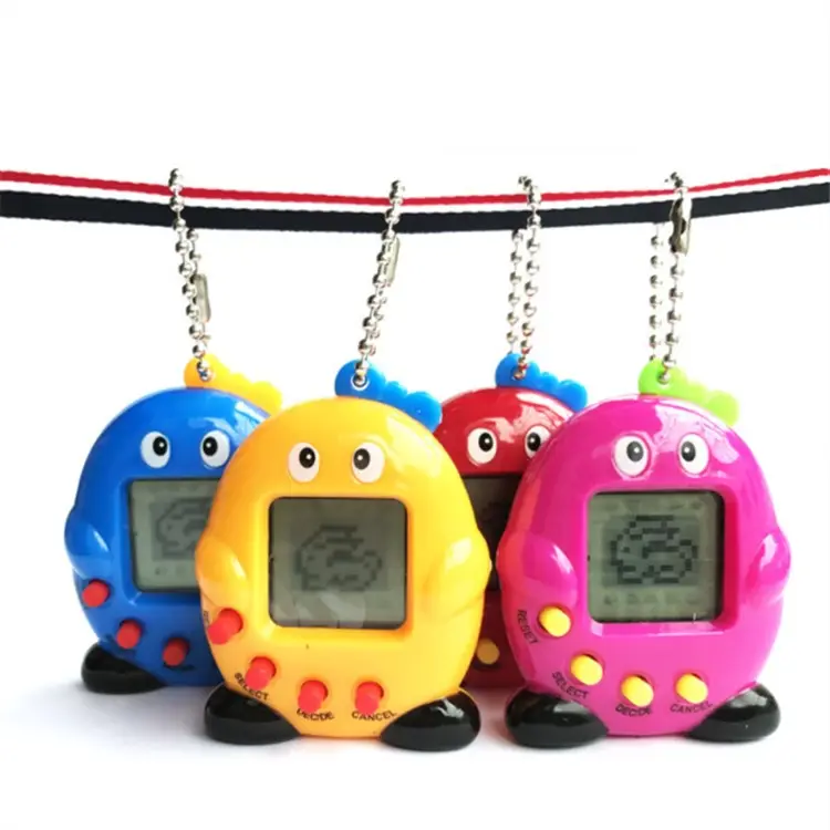 Toys For Children Gift Virtual Cyber Pet Toy Keyring Pocket mini electronic game console Electronic Pets Toys