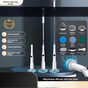Cepillo de Limpieza Eléctrico Multifuncional Inalámbrico Ajustable para Cocina y Baño - Product Image 2