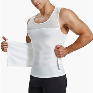 2024 nuovo Design Bodywear uomo dimagrante corpo Shaper camicia di compressione Slim Fit canottiera Shapewear corpo personalizzato Shapers uomo - Product Image 5