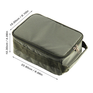 TIN DUC EYAF87 3.6L Waterproof Polyester One-Layer Zipper Closure Reel Square Divider Fishing <b>Backpack</b> Multi-Purpose Outdoor - Product Image 2