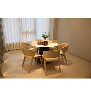 Petite table basse en verre de sécurité pour café et thé Salon populaire Table basse en verre trempé d'extérieur moderne - Product Image 6